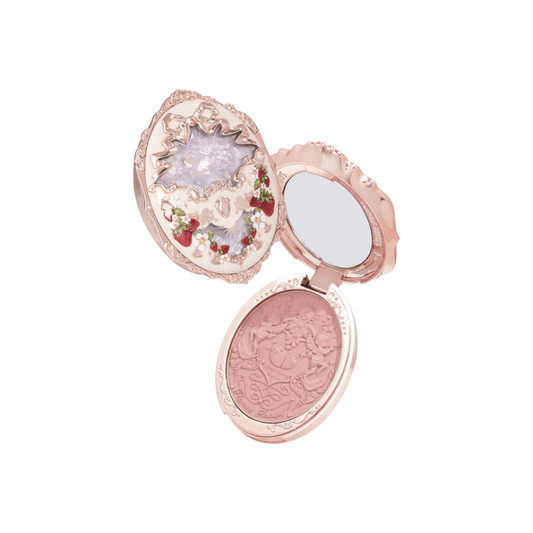 Strawberry Rococo Embossed Blush #01 Angel Halo