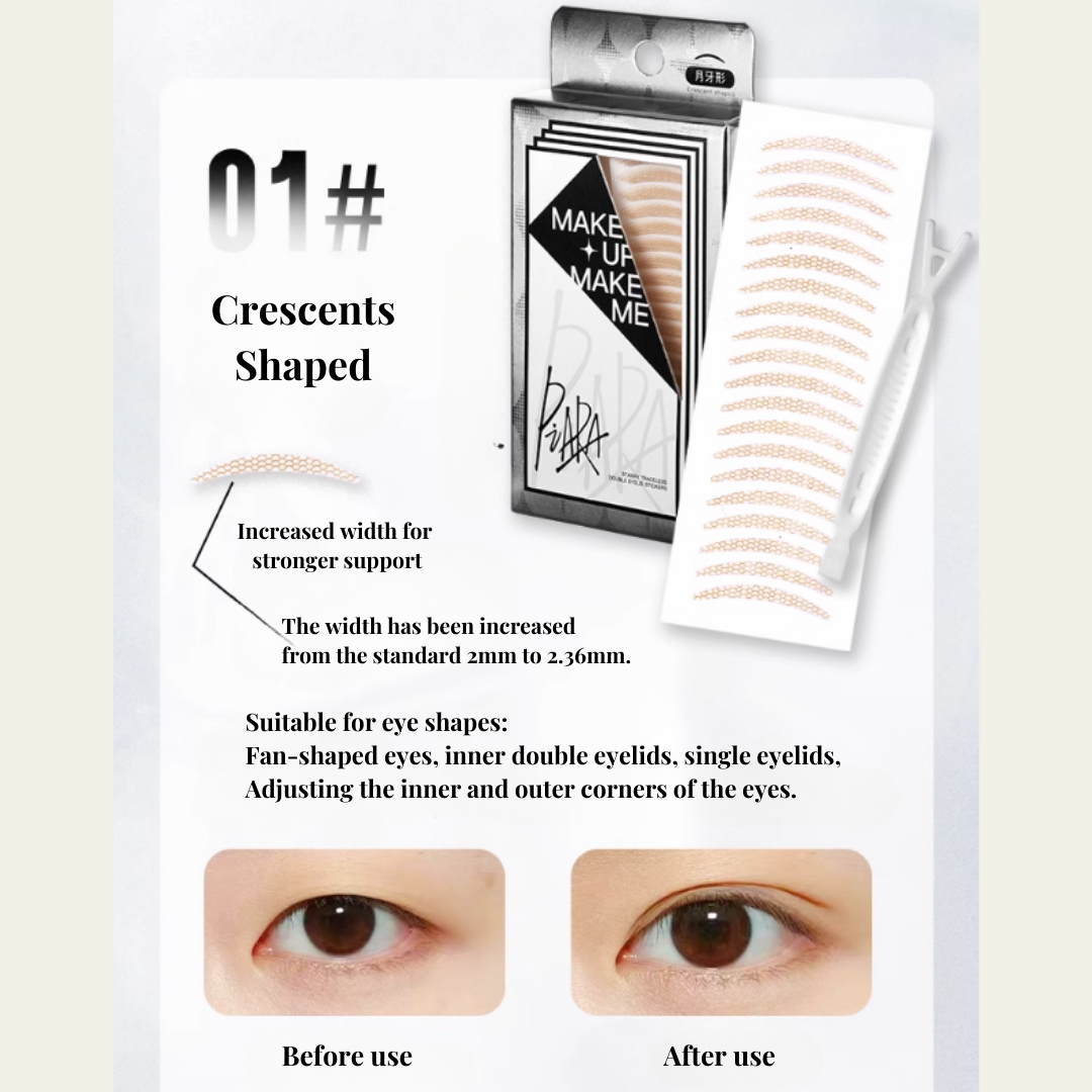 Starry Traceless Double Eyelid Stickers