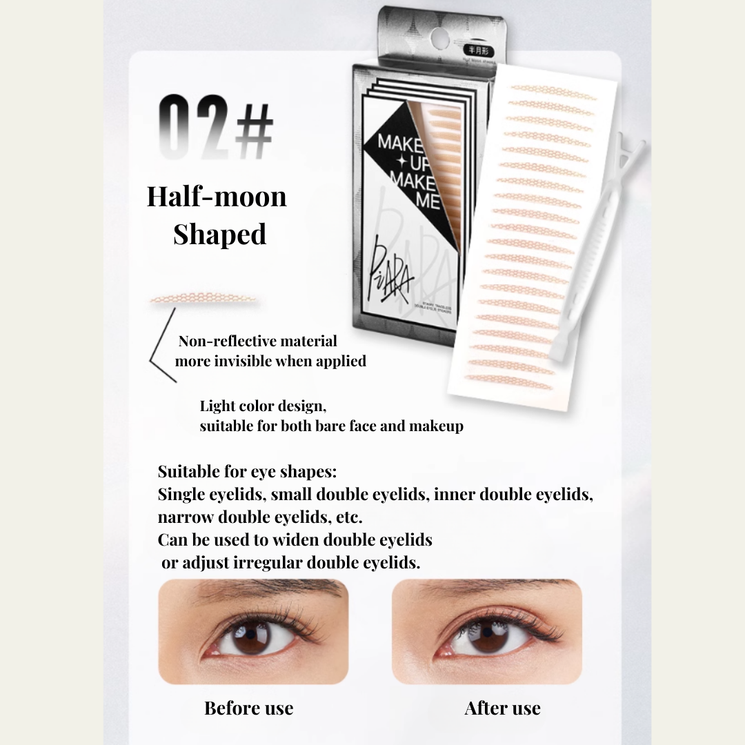 Starry Traceless Double Eyelid Stickers