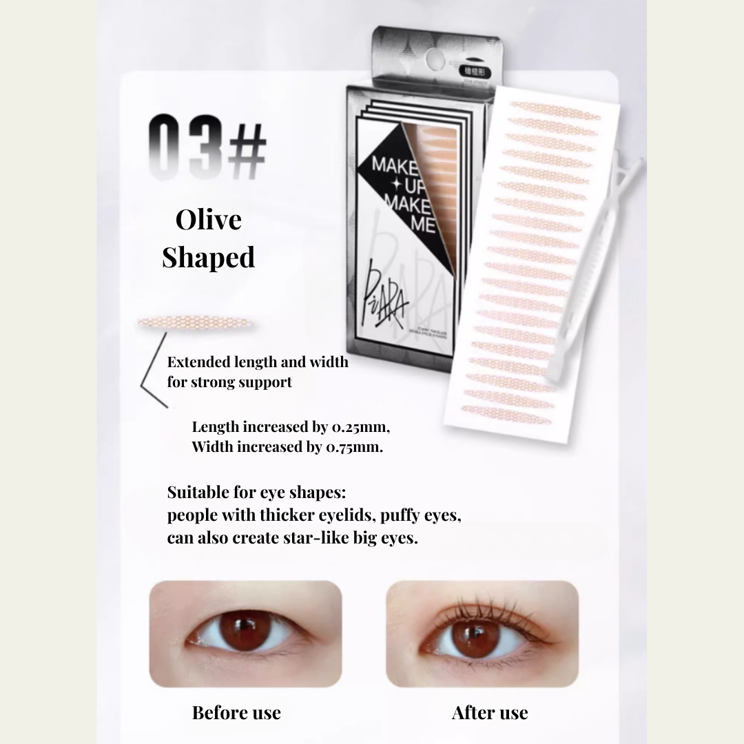 Starry Traceless Double Eyelid Stickers