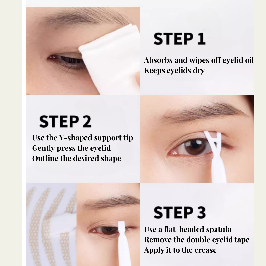 Starry Traceless Double Eyelid Stickers