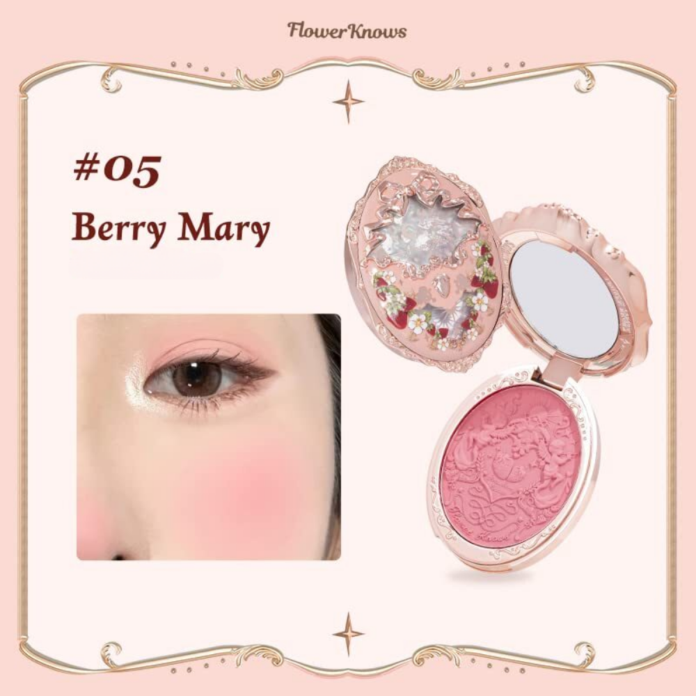 Strawberry Rococo Embossed Blush #05 Berry Mary