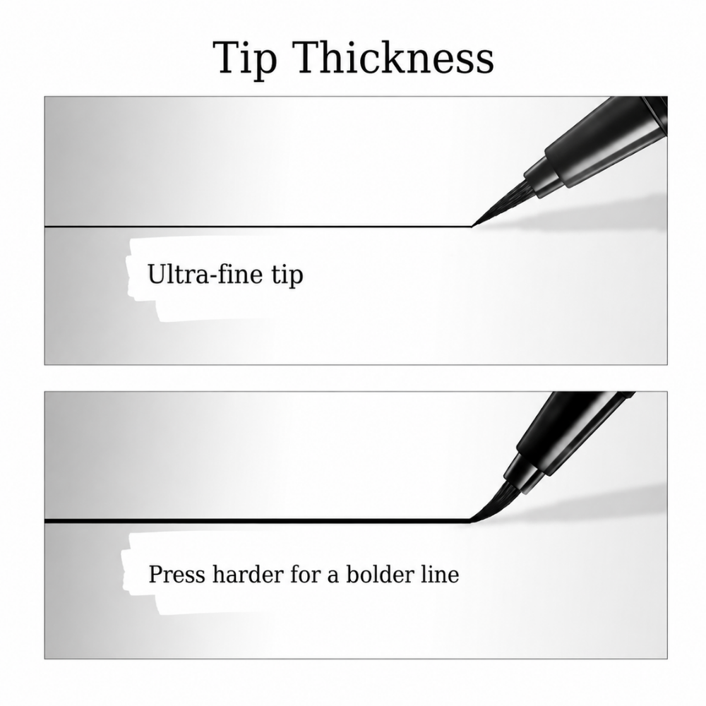 Artmiss Color Fixing Rotating Liquid Eyeliner #X01 Black
