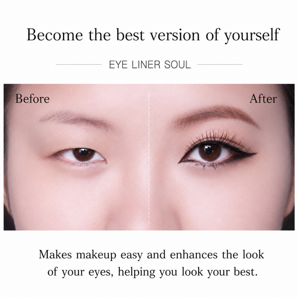Artmiss Color Fixing Rotating Liquid Eyeliner #X02 Black