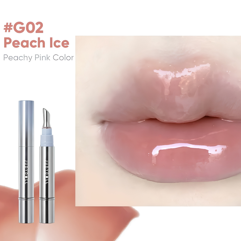 Watery Essence Lip Gloss G2 #Peach Ice