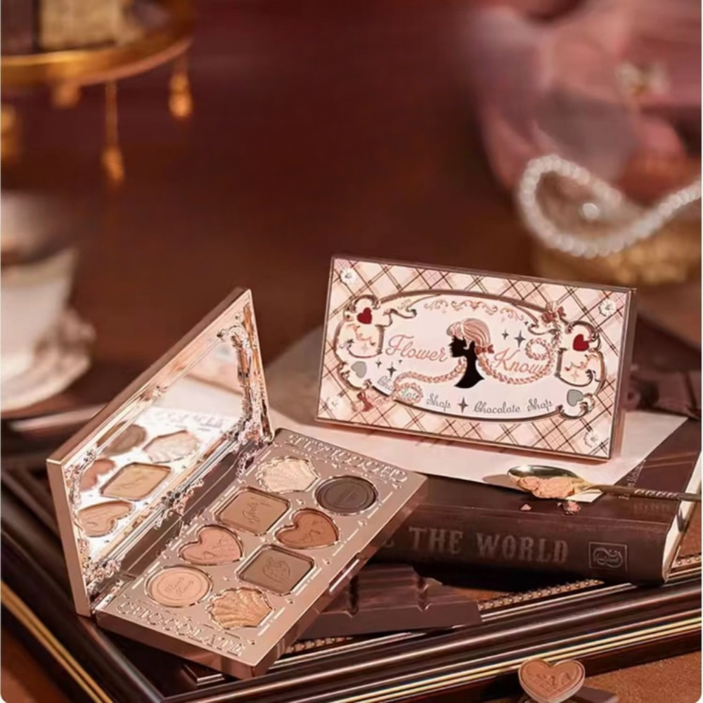 Chocolate Wondershop Eight-Color Eyeshadow Palette #01 Nutcracker