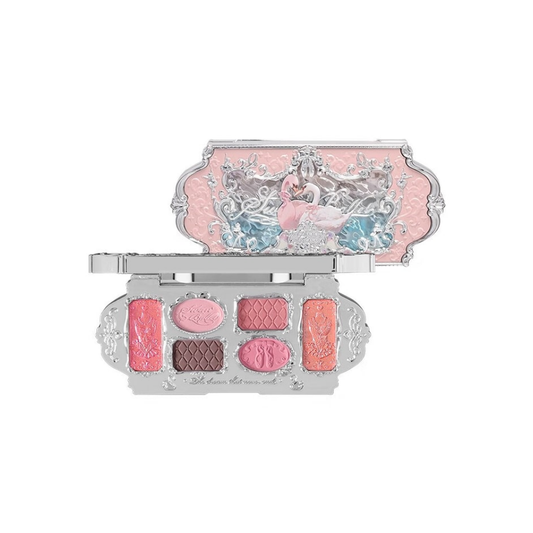Swan Ballet Six-Color Eyeshadow Palette #03 Pink Swan