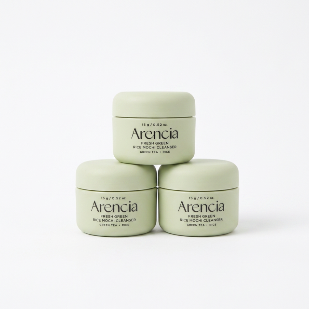 Mini Arencia Fresh Green Rice Mochi Cleanser