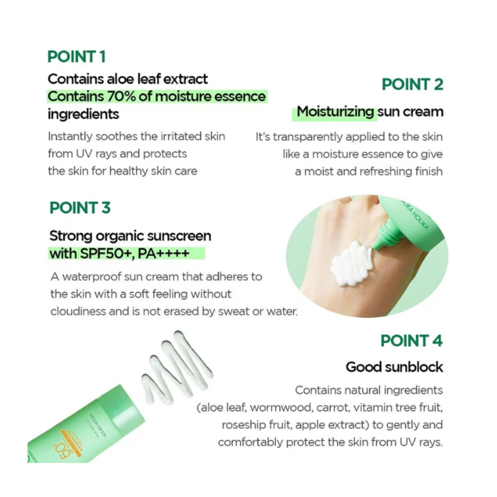 Aloe Waterproof Sun Cream SPF50+ PA++++