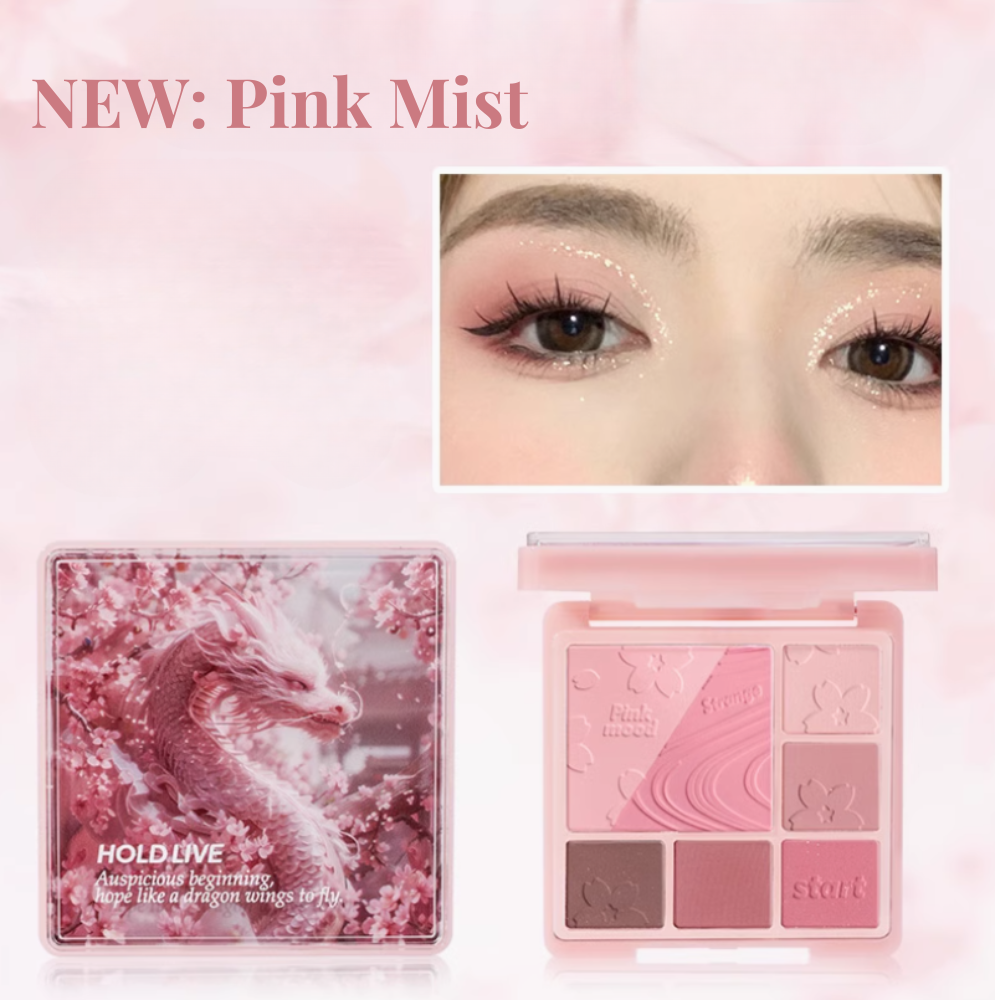 Petal Eyeshadow Series Seven-color Palette #H03 Pink Mist