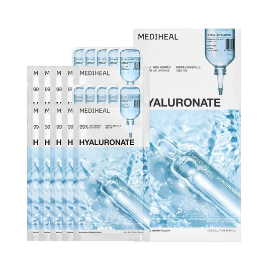 Hyaluronate Watermide Essential Mask Pack - 10 Sheets