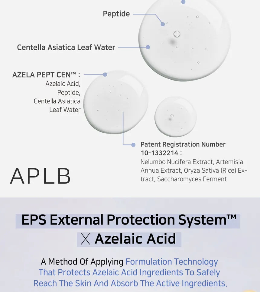 Aplb Azelaic Acid Peptide Ampoule Serum 40ml