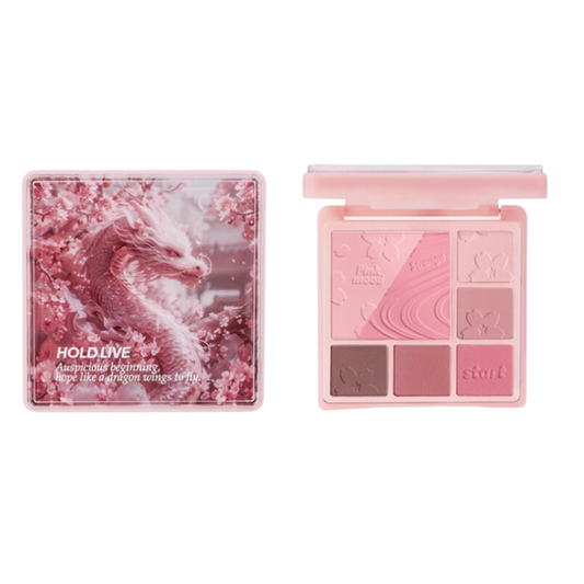 Petal Eyeshadow Series Seven-color Palette #H03 Pink Mist