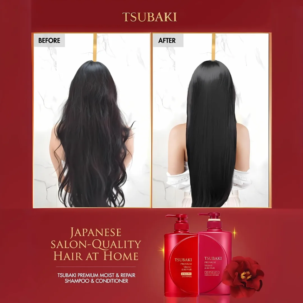 TSUBAKI Premium Moist & Repair Shampoo