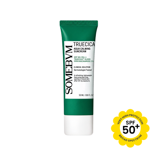 Truecica Aqua Calming Sun Cream SPF50+ Broad Spectrum - 50ml