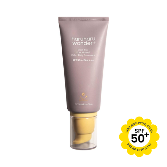 Black Rice Pure Mineral Relief Daily Sun Cream SPF50+ Broad Spectrum 50ml