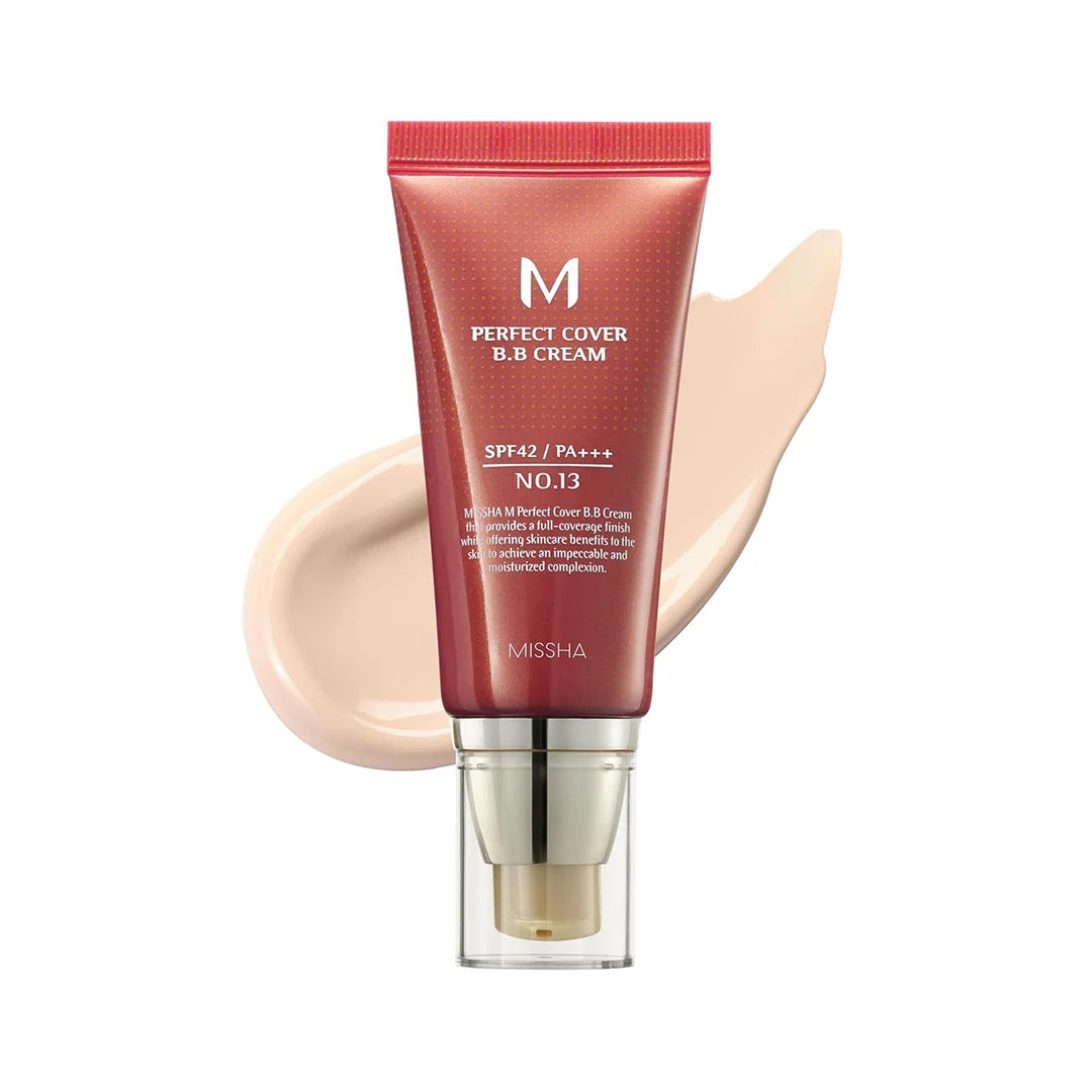 M Perfect Cover BB Cream SPF42 PA+++ #13 Bright Beige  - 50ml