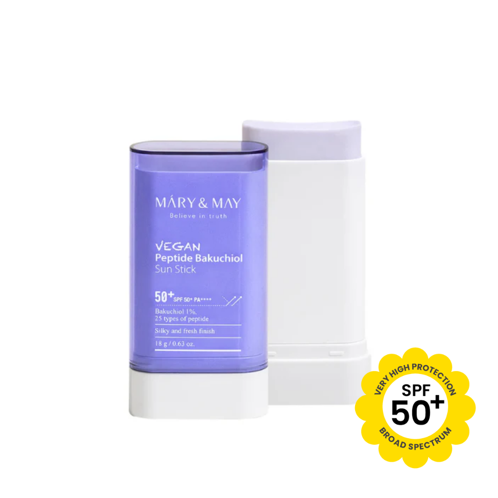 Vegan Peptide Bakuchiol Sun Stick SPF50+ Broad Spectrum 18g