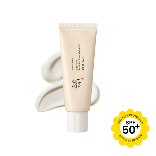 Relief Sun: Rice + Niacinamide SPF50+ Broad Spectrum 50ml