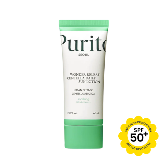 Wonder Releaf Centella Daily Sun Lotion SPF50+ Broad Spectrum 60ml