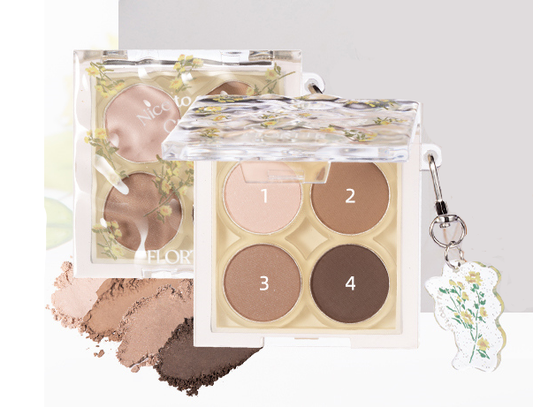 First Kiss Series Four-color Eyeshadow Palette #01