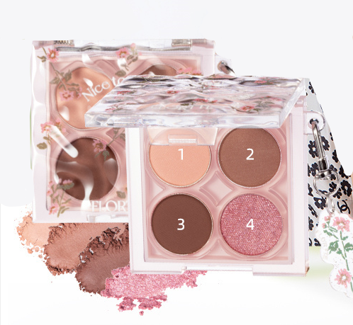 First Kiss Series Four-color Eyeshadow Palette #02