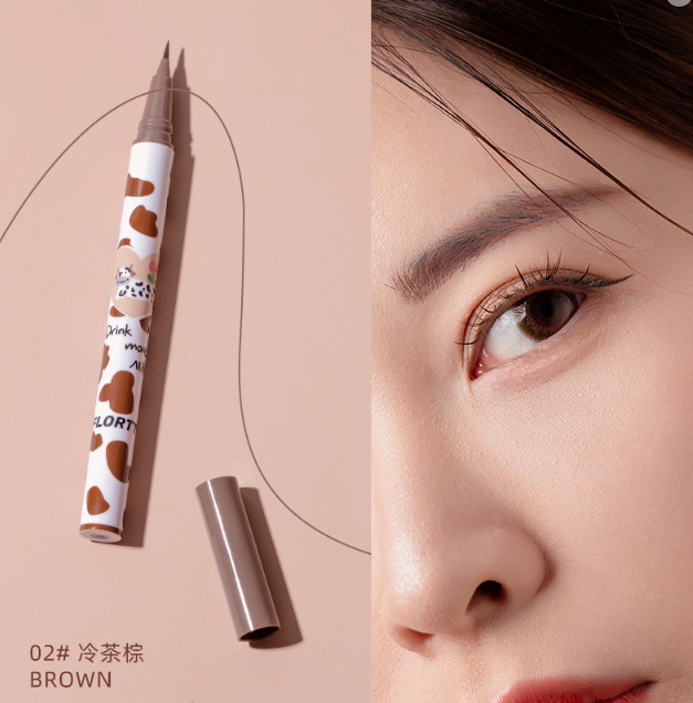 Ultra-Skinny Liquid Eyeliner #Tea Brown