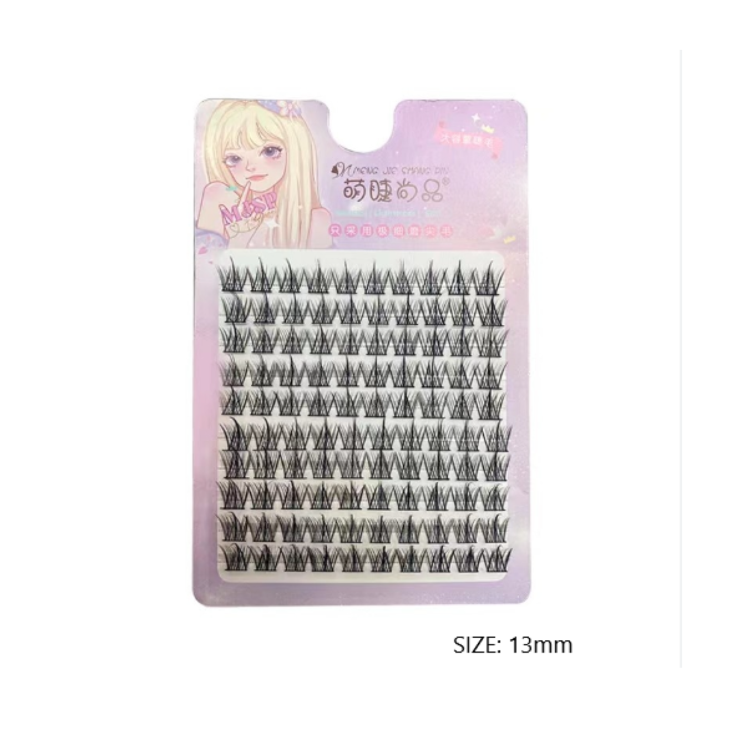 Cute Lashes Large Capacity Trilogy ( Single Cluster / Size 13mm)