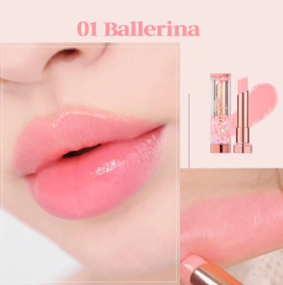 Shalala Snow Ball Lip Balm  [#01 Ballerina]