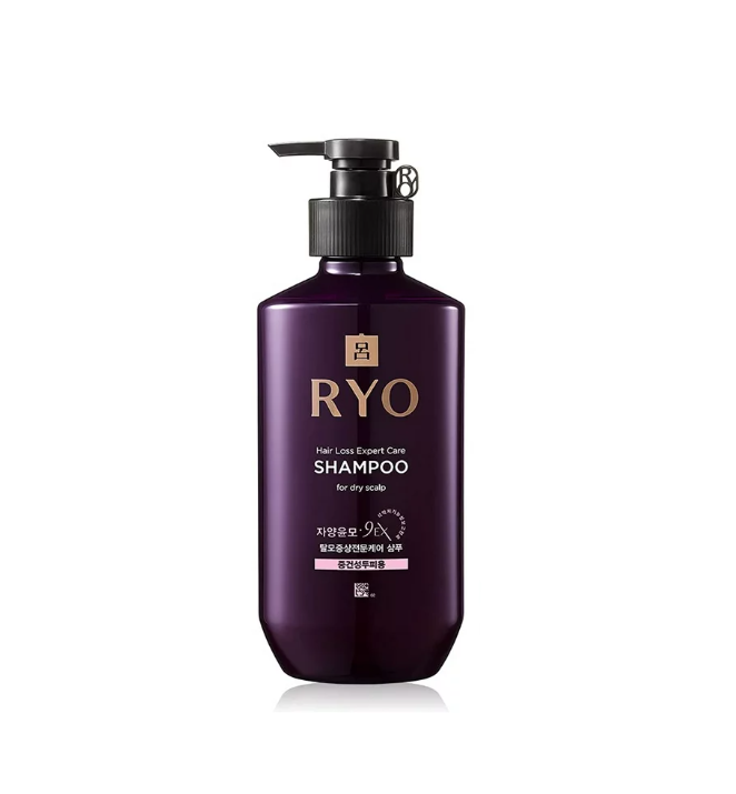 Ryo 9EX Hair Loss  Expert Care Shampoo for Dry Scalp