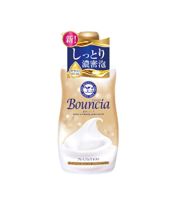 BOUNCIA Body Soap Premium Moist With Pump 460mL