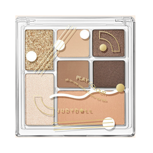 Seven-Color Fun Combination Palette #16 Coconut Latte Palette