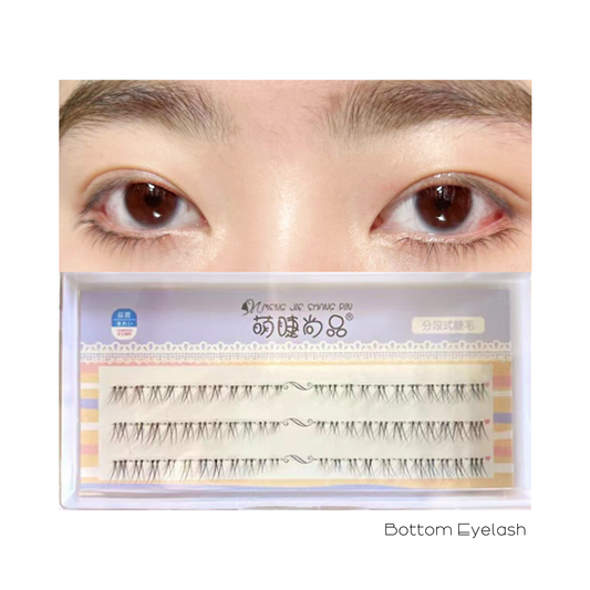 Cute Lashes Bottom Lashes (Single Cluster)A567